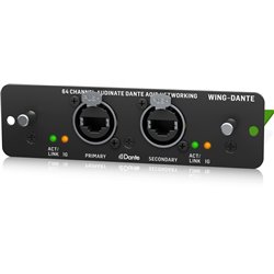 BEHRINGER WING-DANTE SCHEDA ESPANSIONE 64x64 CANALI PER MIXER WING