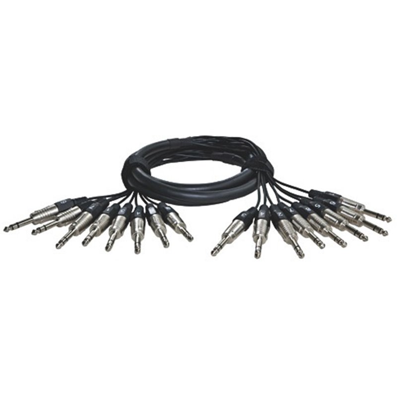 ALVA MULTI-CORE 8 JACK TRS A 8 JACK TRS DA 5 METRI