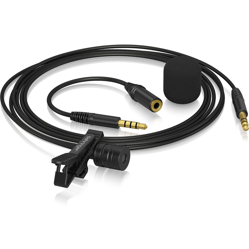 BEHRINGER BC LAV GO MICROFONO LAVALIER PER BROADCAST E BODYPACK CON BORSA