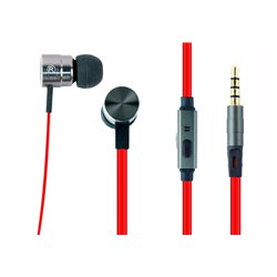 GMB AUDIO METAL EARPHONES WITH MICROPHONE, 'LONDON'