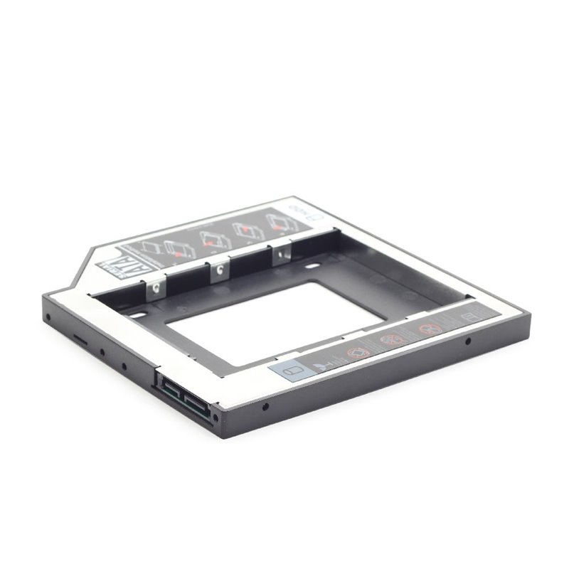 GEMBIRD SLIM MOUNTING FRAME PER DRIVE DA  2.5'' A 5.25'' BAY, 9.5 MM DI ALTEZZA , 12 MM