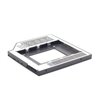 GEMBIRD SLIM MOUNTING FRAME PER DRIVE DA  2.5'' A 5.25'' BAY, 9.5 MM DI ALTEZZA , 12 MM