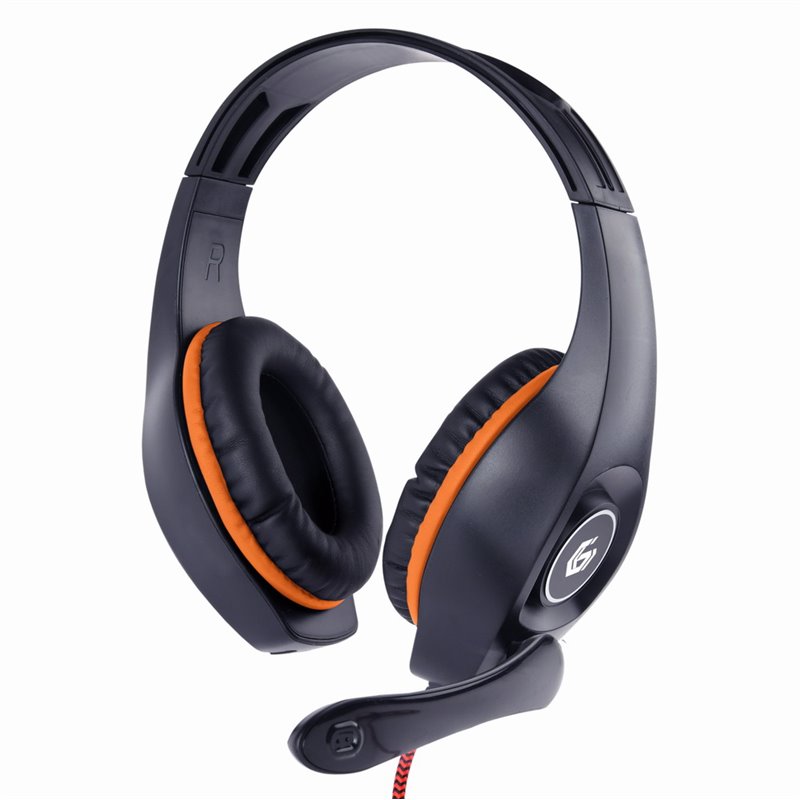 GMB GAMING CUFFIE STEREO CON MICROFONO E CONTROLLO VOLUME
