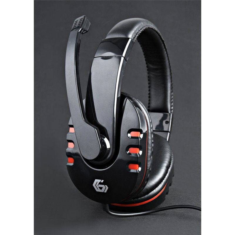 GMB GAMING CUFFIE STEREO CON MICROFONO E CONTROLLO VOLUME