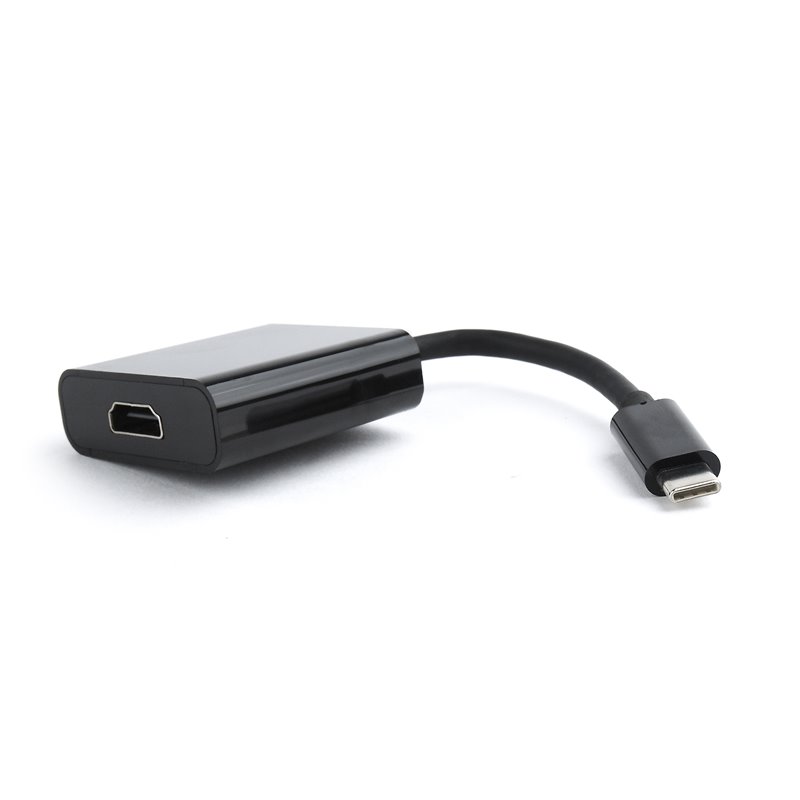 CABLEXPERT ADATTATORE FEMMINA USB-C MASCHIO A HDMI, NERO