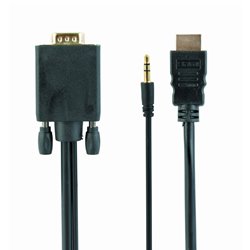 CABLEXPERT ADATTATORE DA HDMI A VGA, PORTA SINGOLA