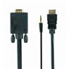 CABLEXPERT ADATTATORE DA HDMI A VGA, PORTA SINGOLA