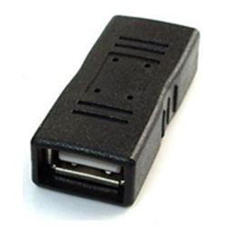 CABLEXPERT USB 2.0 COUPLER, BLACK