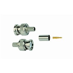 CABLEXPERT RG-59 BNC CRIMPING CONNECTOR, 50 PCS PER BAG