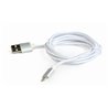 CABLEXPERT CAVO MICRO-USB INTRECCIATO IN COTONE CON CONNETTORI METALLICI, 1,8 M, NERO