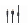 CABLEXPERT PREMIUM QUALITY USB A-PLUG TO B-PLUG CABLE, 10 FT