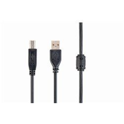 CABLEXPERT PREMIUM QUALITY USB A-PLUG TO B-PLUG CABLE, 15 FT