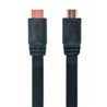 CABLEXPERT HDMI MALE-MALE FLAT CABLE, 1 M, BLACK COLOR