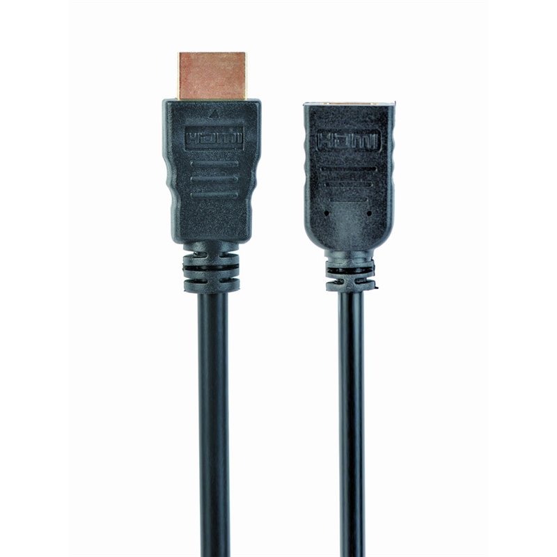 CABLEXPERT CAVO HDMI HIGH SPEED  EXTENSION CABLE CON ETHERNET, 0.5 M, BULK