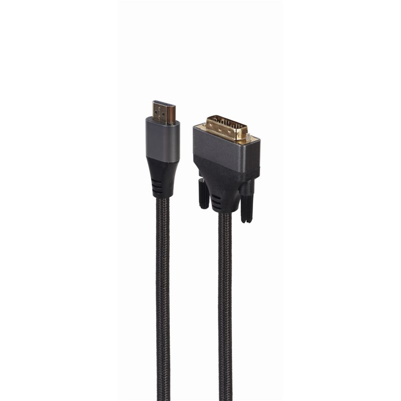 CABLEXPERT HDMI TO DVI CABLE, 'PREMIUM SERIES', 1.8 M