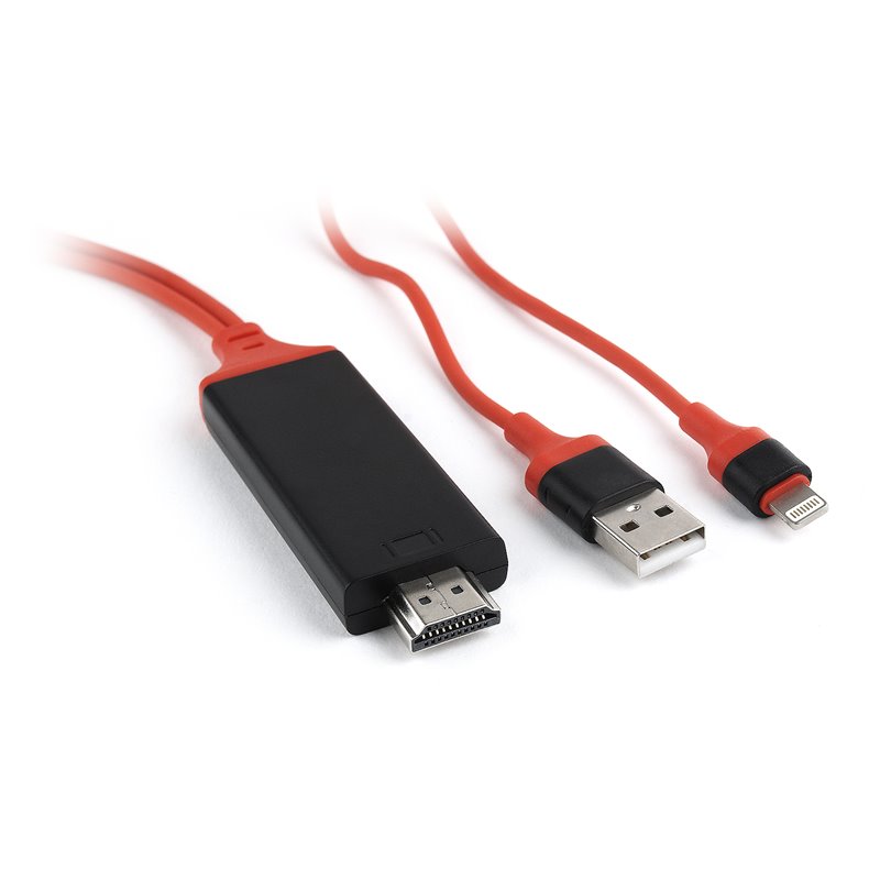 CABLEXPERT MHL HDMI CABLE FOR APPLE DEVICES, 1.8 M