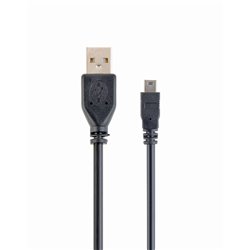 CABLEXPERT USB 2.0 A-PLUG MINI 5PM 1FT CABLE, BULK PACKING