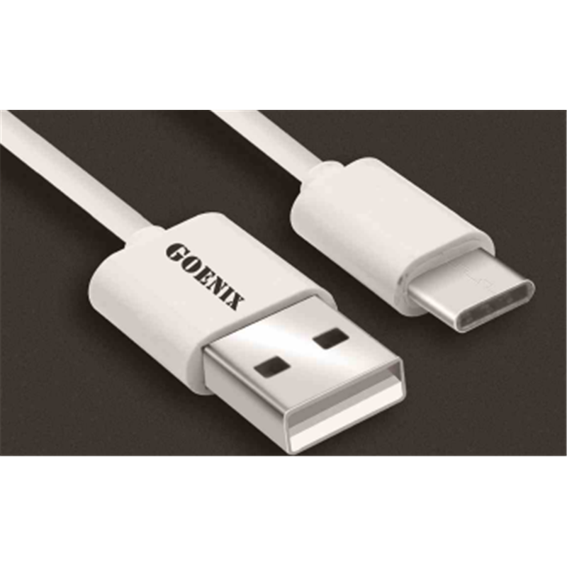 CABLEXPERT 8-PIN CHARGING AND DATA CABLE, 1 M, WHITE