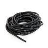 CABLEXPERT 12 MM SPIRAL CABLE WRAP, 10 M, BLACK