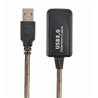 CABLEXPERT ACTIVE USB 2.0 EXTENSION CABLE, 10 M, BLACK