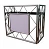 ATOMIC4DJ EVENT TABLE TAVOLO DESK DJ ED EVENTI CON TRALICCIO LUCI CUSTODIA E MENSOLE IN BUNDLE