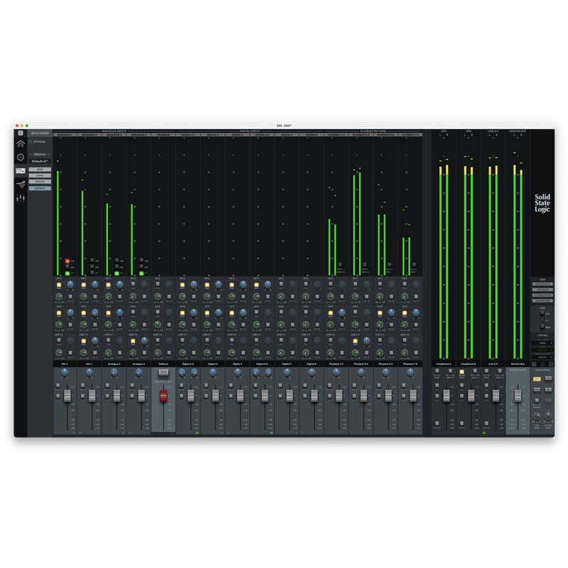SOLID STATE LOGIC SSL 12 AUDIO INTERFACE