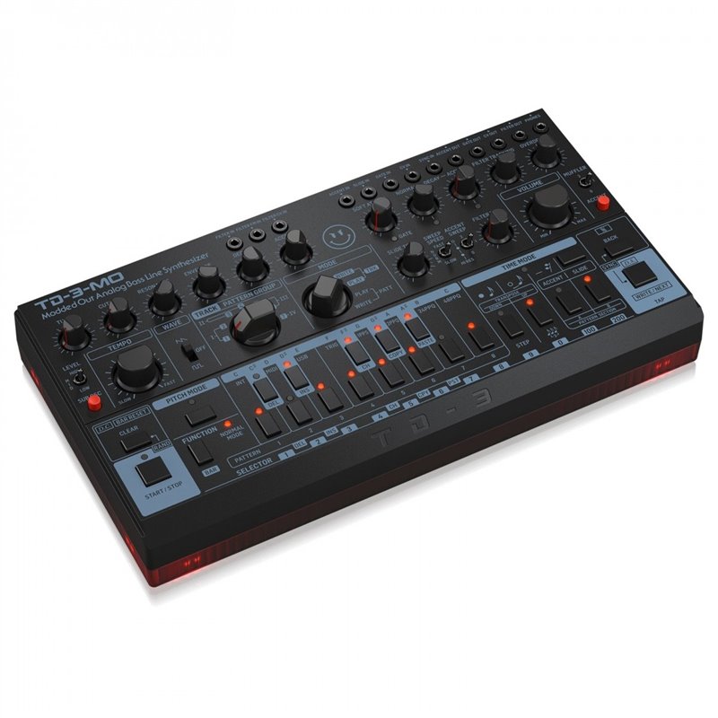BEHRINGER TD-3-MO-BK SINTETIZZATORE ANALOGICO DI BASSI CON VCO VCF MIDI