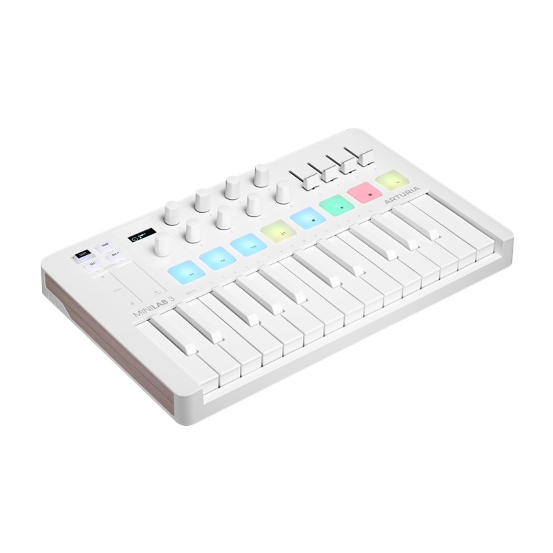 ARTURIA MINILAB 3 ALPINE WHITE