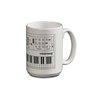 MOOG MUSIC IND. MINIMUG (COFFEE MUG) BIANCA