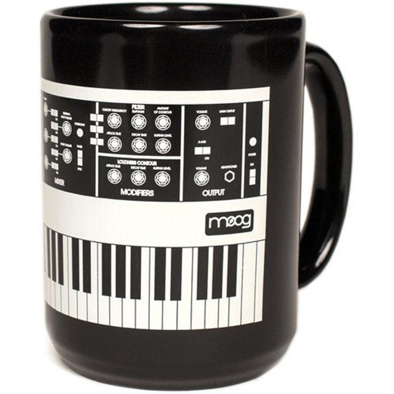 MOOG MUSIC IND. MINIMUG (COFFEE MUG) NERA