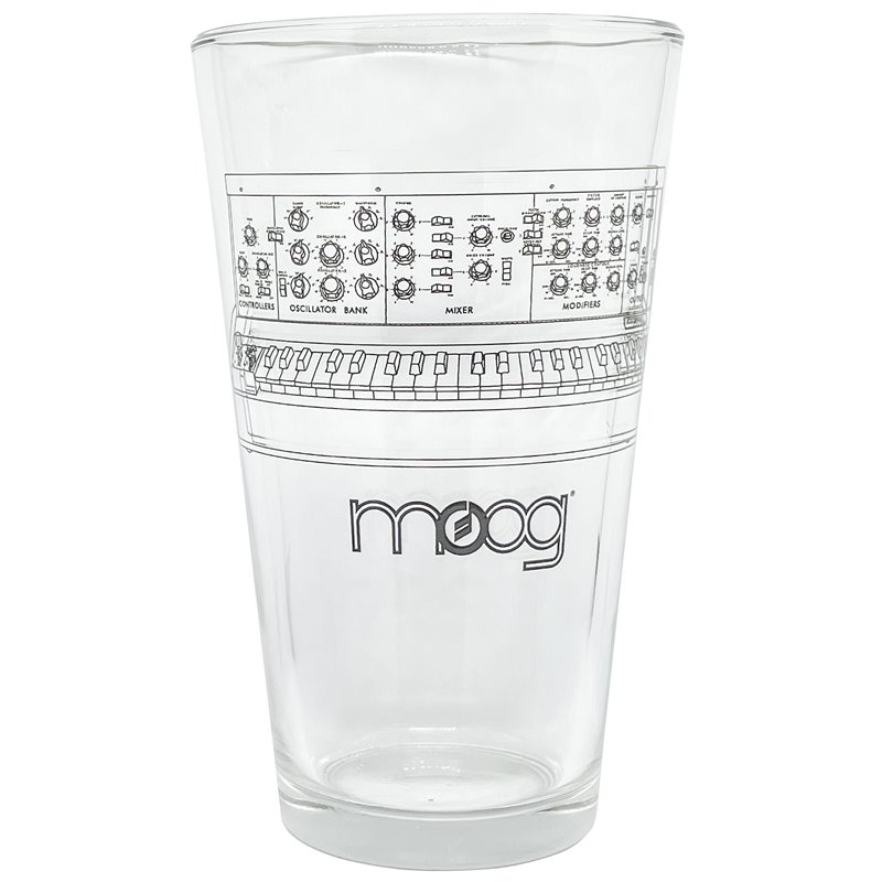 MOOG MUSIC IND. MOOG PINT GLASS