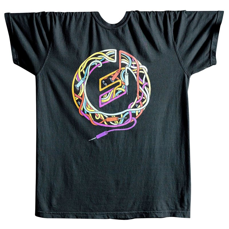 MOOG MUSIC IND. TANGLED ICON SHIRT BLACK LARGE