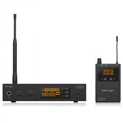 BEHRINGER UL1000G2 IN EAR MONITOR SYSTEM WIRELESS UHF STEREO A DOPPIA BANDA