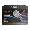 EXTREME DM58 MICROFONO DINAMICO VOCE CANTO KARAOKE + CLAMP + CAVO + CUSTODIA RIGIDA BUNDLE
