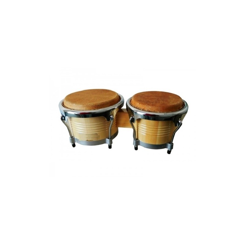 EXTREME JBJD104N BONGO NATURAL PELLE NATURALE 4 TIRANTI ROBUSTI 7.5" - 8.5"