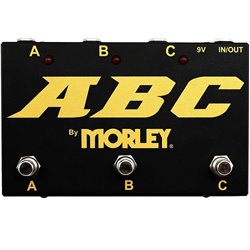 MORLEY ABC-G GOLD SELETTORE A 3 SWITCH PER CHITARRE STRUMENTI AMPLIFICATORI
