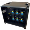 ELGA POWERBOX INGRESSO SPINA PENTAPOLARE 32A 400V IP67 USCITE 6 PRESE MONOFASE CEE P17 16A 3P 230V IP44 3 SPIE DI RETE