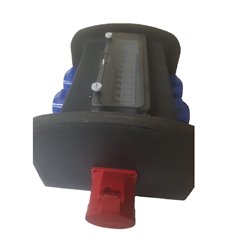 QUADRO CORRENTE POWERBOX TARTARUGA SPINA 32A 5P TRIFASE 6 PRESE CEE 16A 3P MONOFASE RILANCIO 32A PENTAPOLARE