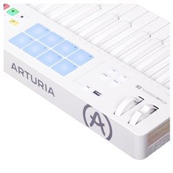 ARTURIA KEYLAB ESSENTIAL 61 MK3 ALPINE WHITE TASTIERA MASTER KEYBOARD MIDI USB 61 TASTI