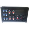 QUADRO CORRENTE POWERBOX SPINA 125A 6 PRESE CEE 16A MONOFASE + 2 32A 5P + 2 16A 5P + 1 63A + 3 SPIE VOLTOMETRO AMPEROMETRO EMERG