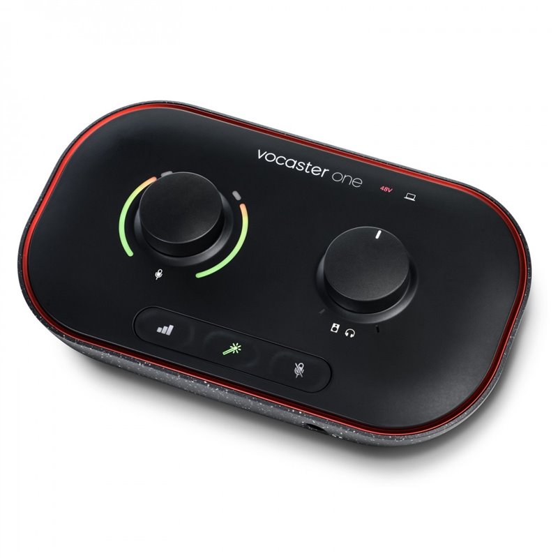 FOCUSRITE VOCASTER ONE INTERFACCIA AUDIO USB-C 1 INPUT / 2 OUTPUT