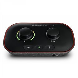 FOCUSRITE VOCASTER ONE INTERFACCIA AUDIO USB-C 1 INPUT / 2 OUTPUT