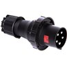 PCE Y045-6XS SPINA CEE 125A 5P 6H IP67 400V POWER TWIST BLACK NERA
