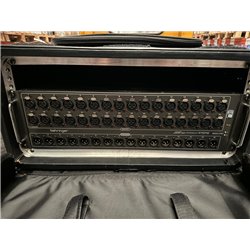 BEHRINGER X32 MIXER DIGITALE 40 CANALI + FLIGHTCASE E STAGEBOX S32 SU RACK IMBOTTITO 4 UNITA' USATO