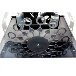 BOOMTONE DJ BUBBLE 60 V2 MACCHINA DELLE BOLLE CON 16 ANELLI ROTANTI E SERBATOIO DA 0,75L