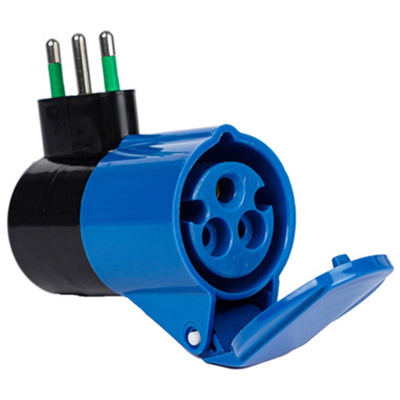 FANTON 78000-E ADATTATORE DI CORRENTE DA SPINA ITALIANA A PRESA CEE 16A
