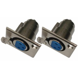 KARMA CA8247 COPPIA PRESE XLR DA INCASSO