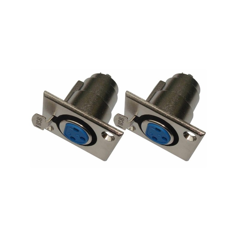 KARMA CA8247 COPPIA PRESE XLR DA INCASSO