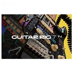 NATIVE INSTRUMENTS GUITAR RIG 7 PRO SOFTWARE MODELLAZIONE AMPLIFICATORI EFFETTI CHITARRA/BASSO
