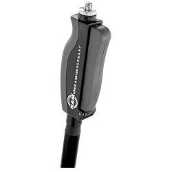 KONIG & MEYER 26085 ONE HAND MIC STAND ASTA MICROFONICA DRITTA A FRIZIONE BASE ROTONDA PESATA